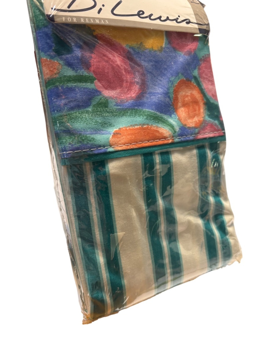 Vintage 1990’s two Di Lewis for Revman king pillowcases made of combed cotton. - Picture 2 of 5